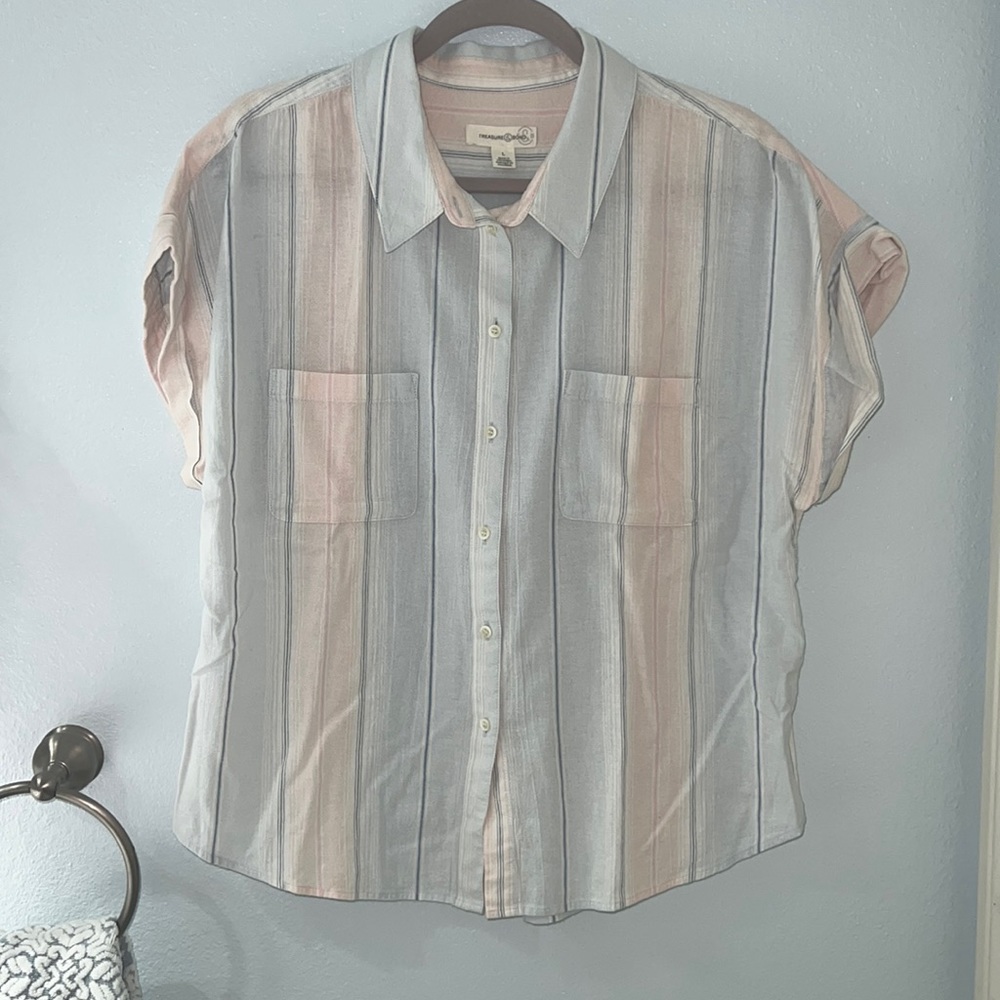 Treasure & Bond Button Down Shirt